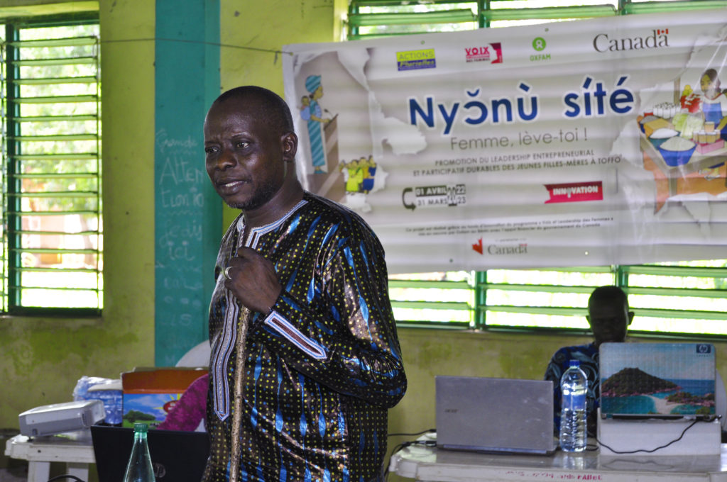 Projet «nyɔ̆nù sité» (femme, lève-toi !)