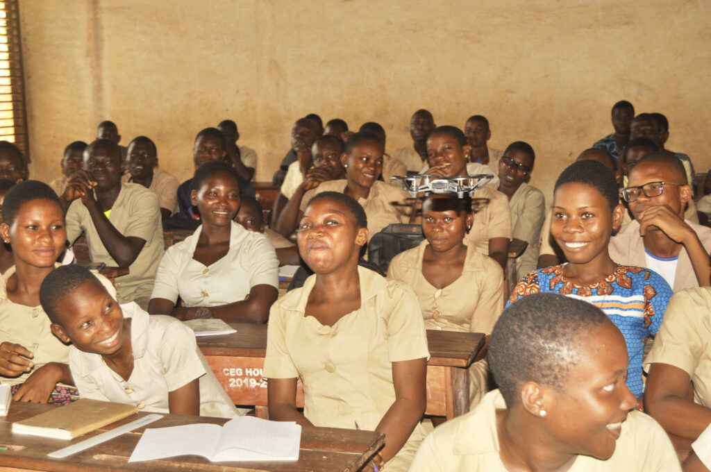 Démonstration de drone